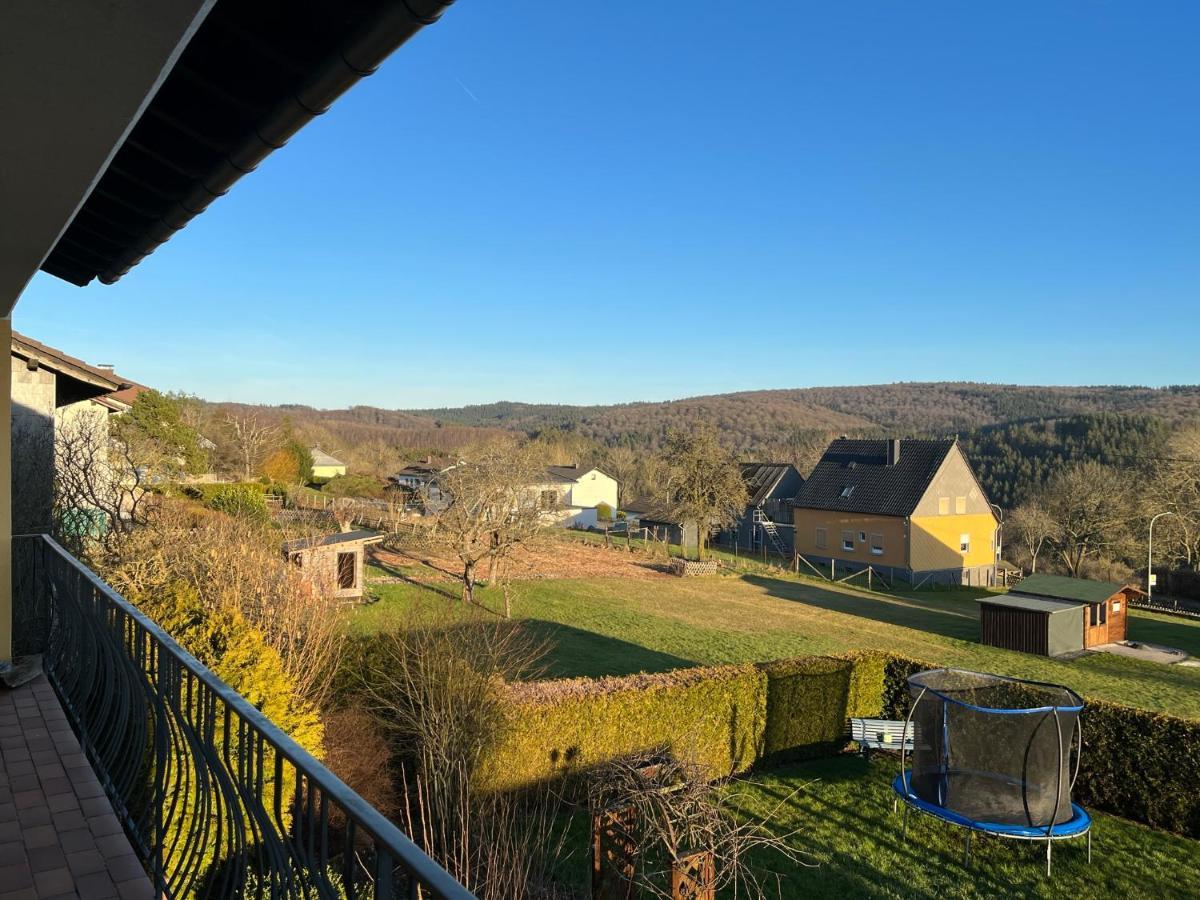 Wohnung Mit Panoramablick 게롤슈타인 외부 사진