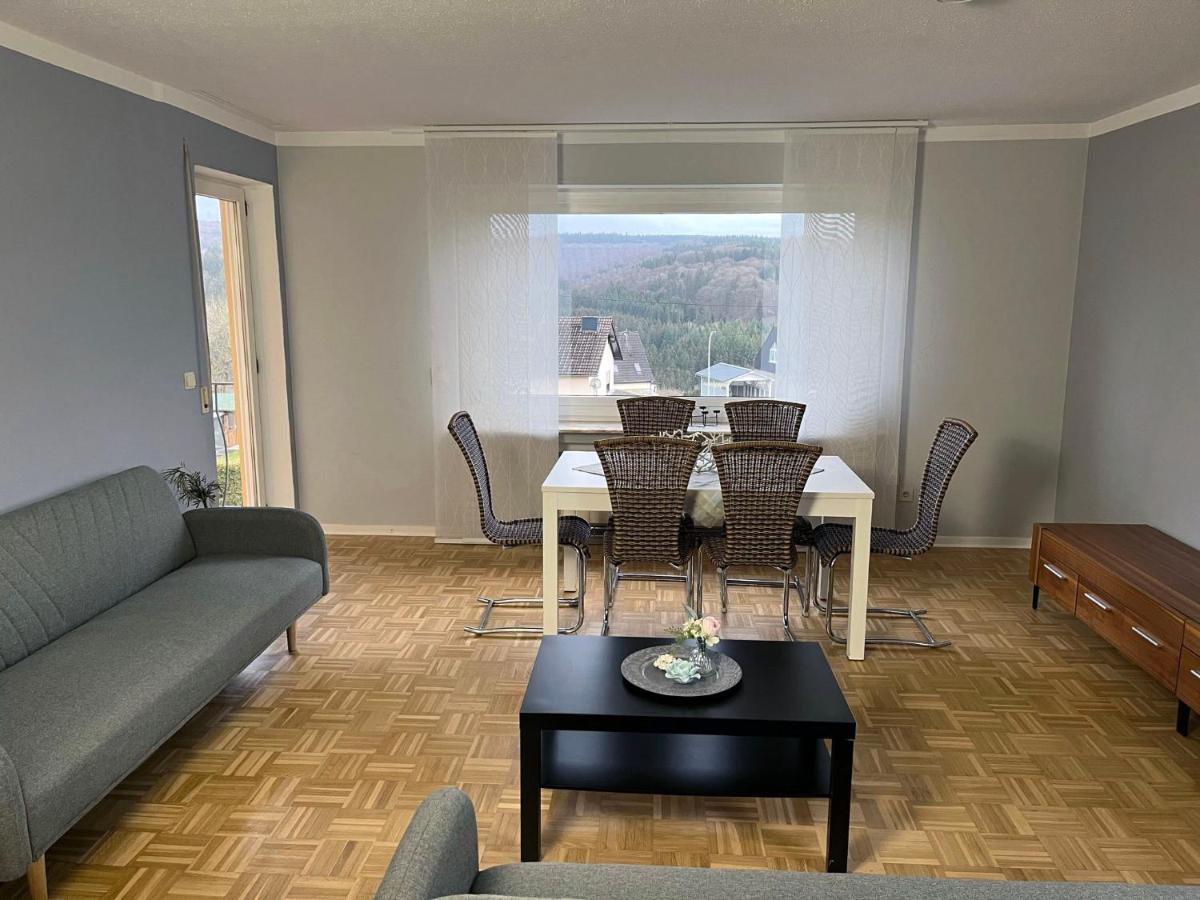 Wohnung Mit Panoramablick 게롤슈타인 외부 사진